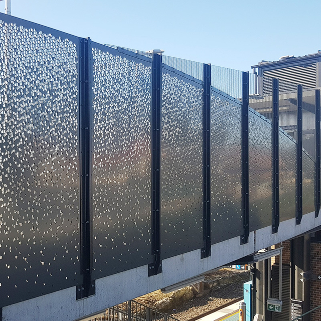 Perforated Metal Balustrade Infill Panels